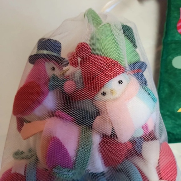 2022 Wondershop 12ct Mini Fabric Bird Advent Calendar Felt Christmas Holiday - Picture 6 of 7